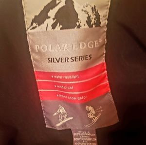 Mens Polar Edge Silver Series Ski Bib